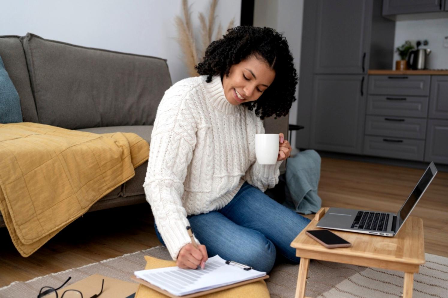 Espacio de trabajo colaborativo con análisis financiero